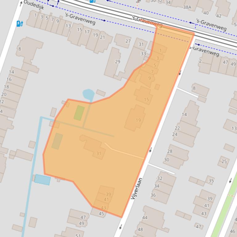 Kaart van postcodegebied 3062HH.