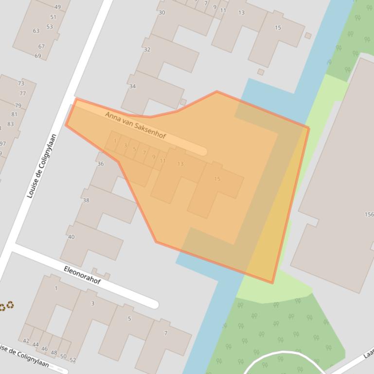 Kaart van postcodegebied 3062HS.