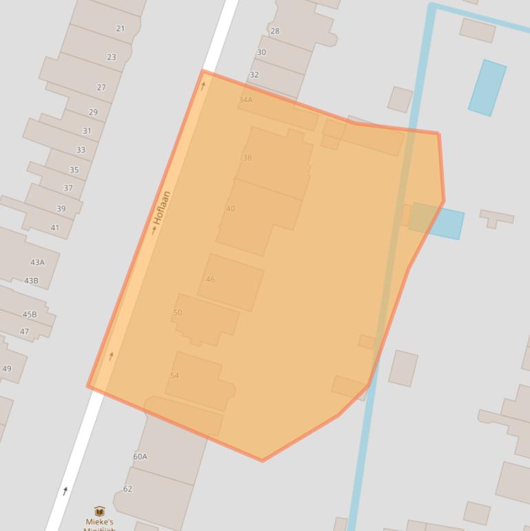 Kaart van postcodegebied 3062JH.