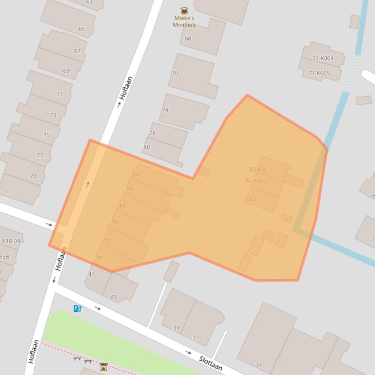 Kaart van postcodegebied 3062JK.