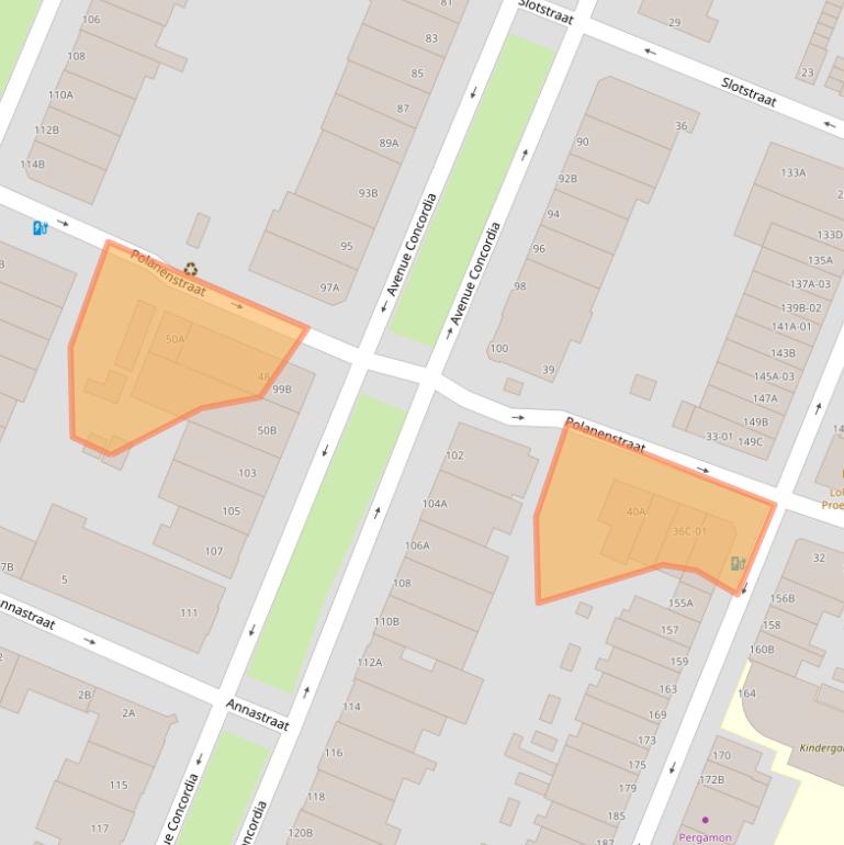 Kaart van postcodegebied 3062KE.