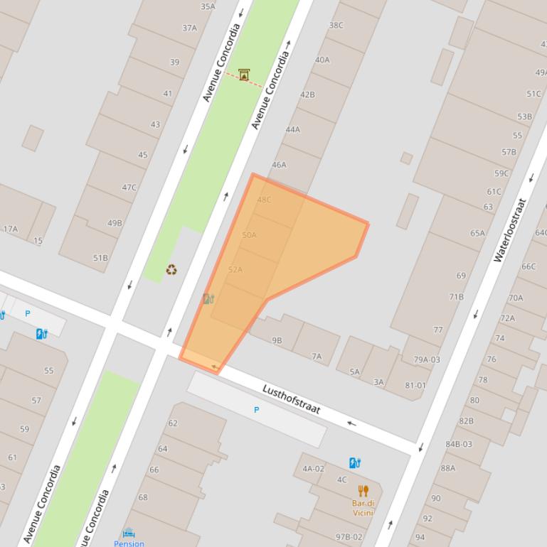 Kaart van postcodegebied 3062LK.