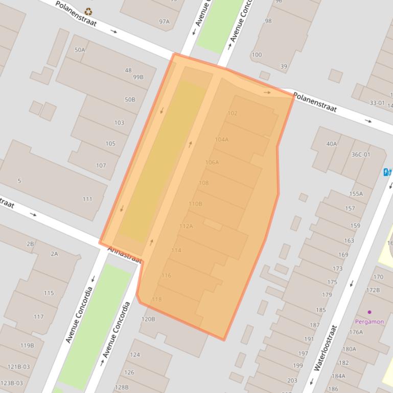 Kaart van postcodegebied 3062LN.