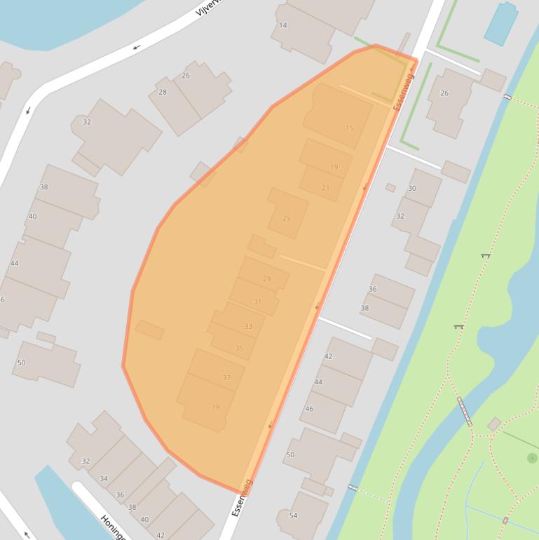 Kaart van postcodegebied 3062NS.