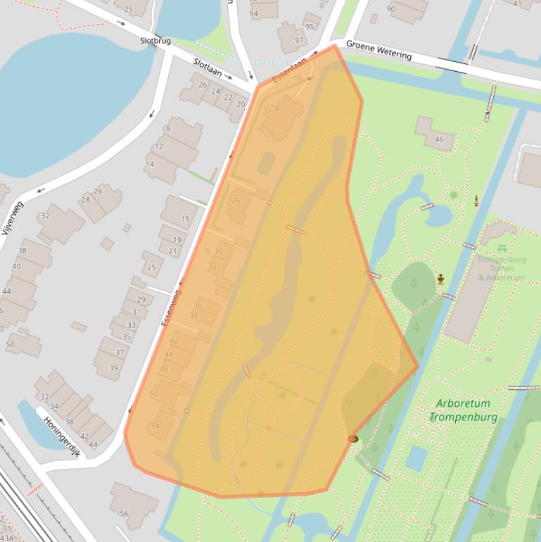 Kaart van postcodegebied 3062NT.