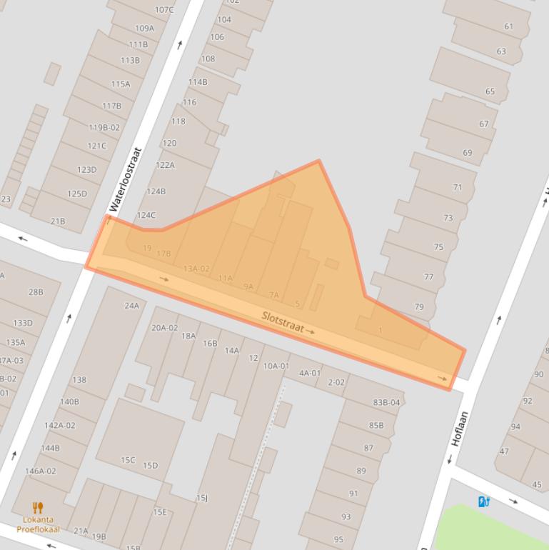 Kaart van postcodegebied 3062PM.