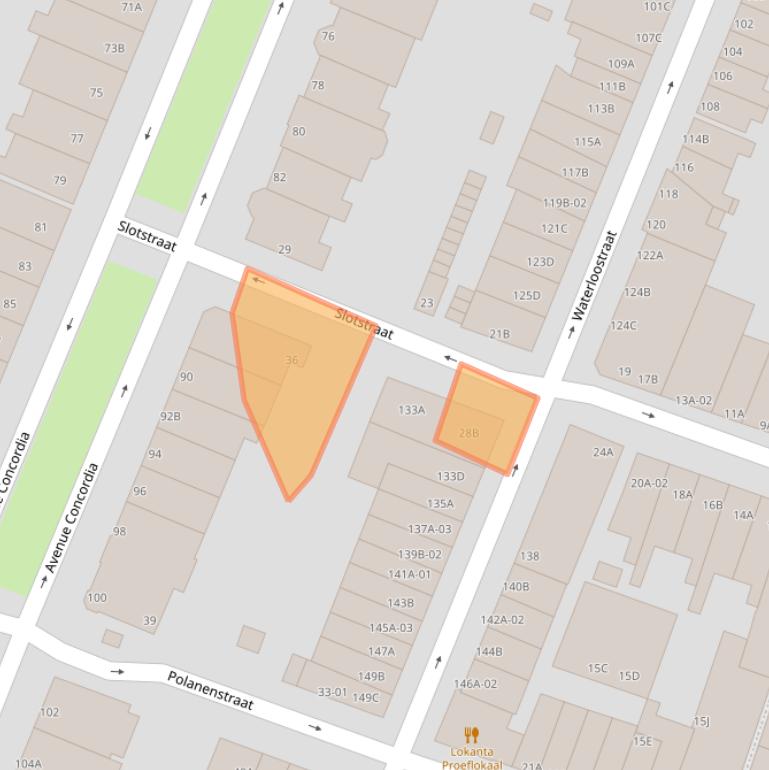 Kaart van postcodegebied 3062PR.