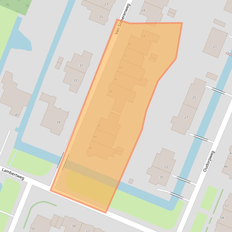 Kaart van postcodegebied 3062RJ.