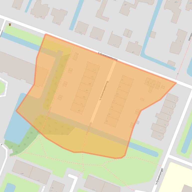 Kaart van postcodegebied 3062SH.