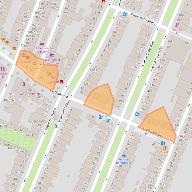 Kaart van postcodegebied 3062WB.