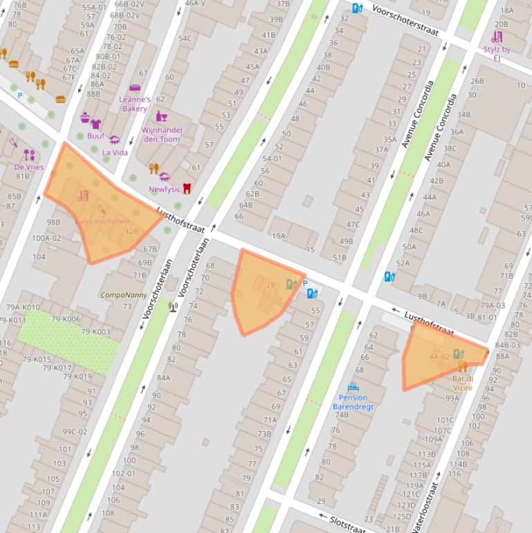 Kaart van postcodegebied 3062WN.