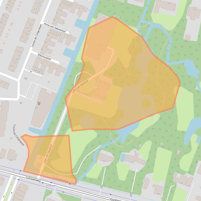 Kaart van postcodegebied 3062ZN.