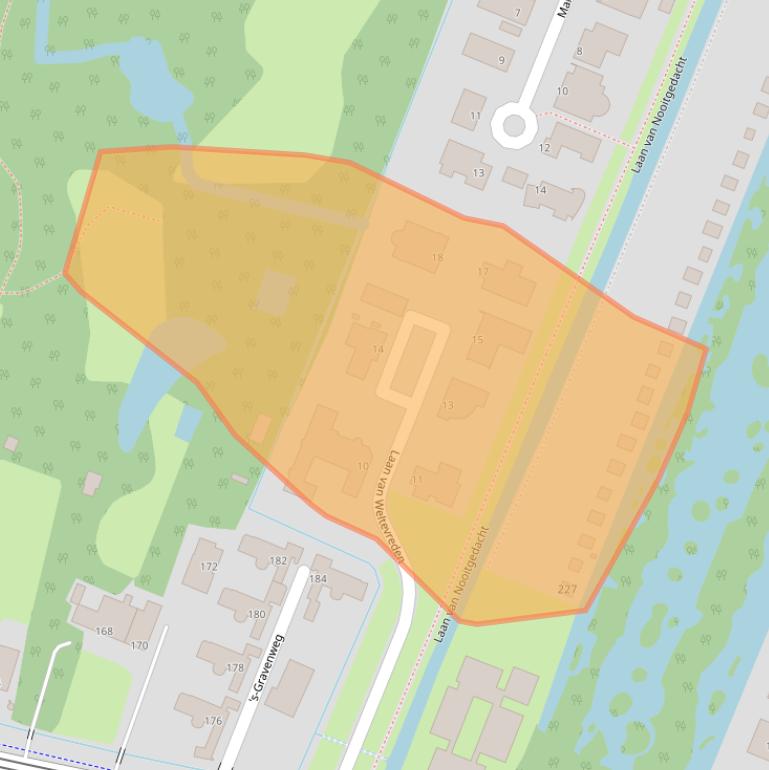 Kaart van postcodegebied 3062ZP.