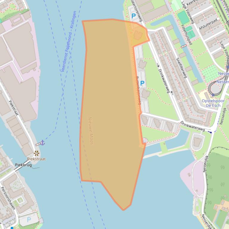 Kaart van postcodegebied 3063HD.