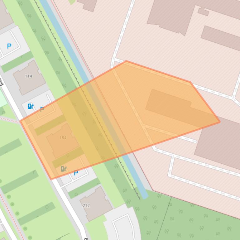 Kaart van postcodegebied 3063KC.