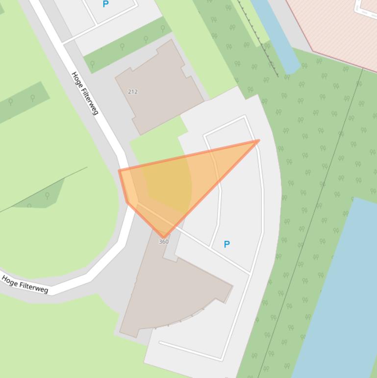 Kaart van postcodegebied 3063KE.