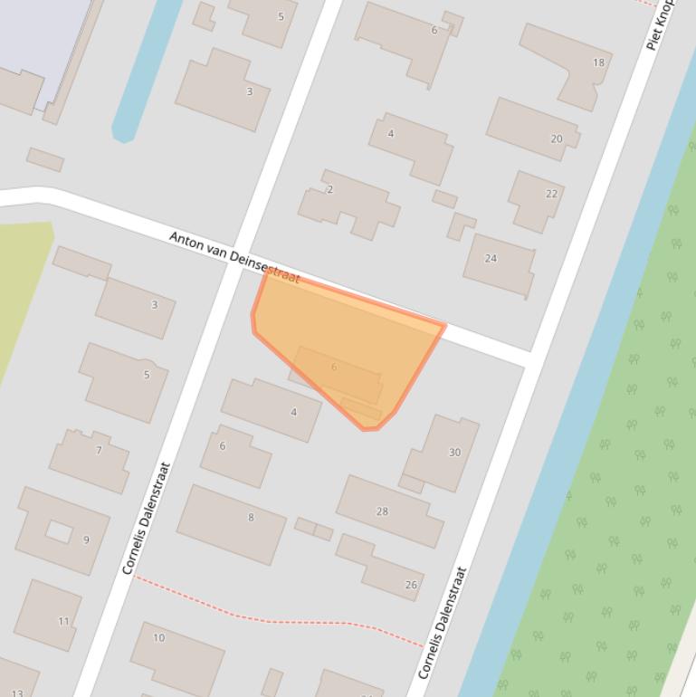 Kaart van postcodegebied 3063NL.