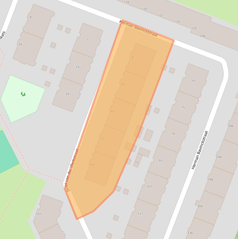 Kaart van postcodegebied 3063RD.