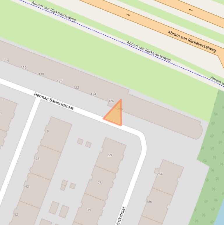 Kaart van postcodegebied 3063RL.