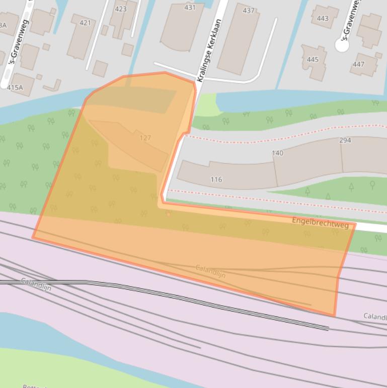 Kaart van postcodegebied 3065CG.