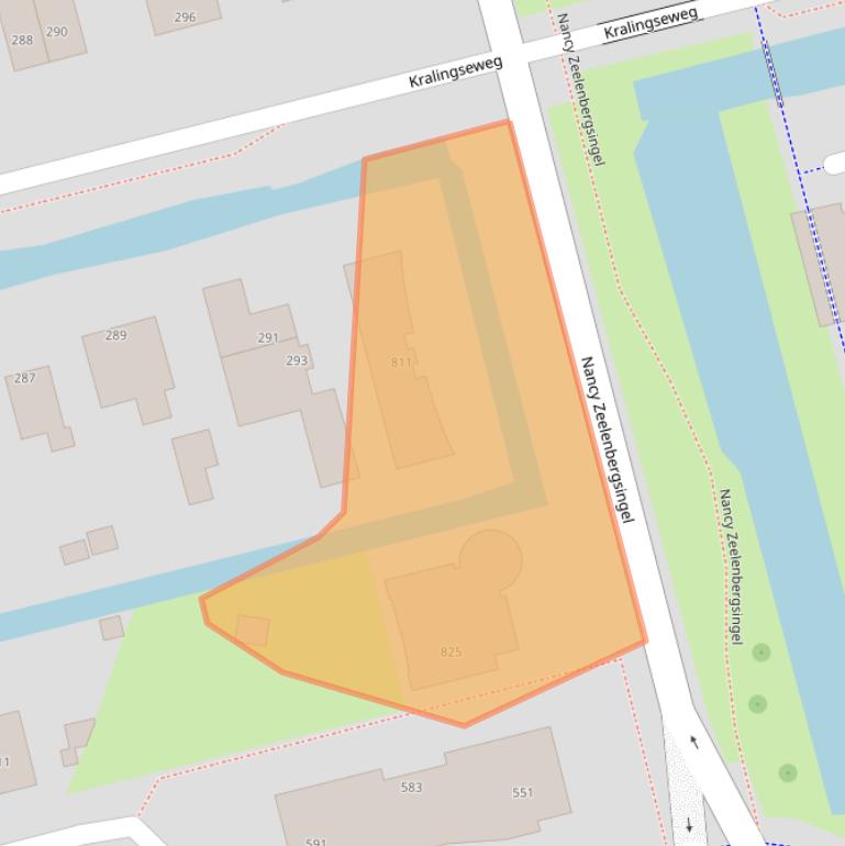 Kaart van postcodegebied 3065JJ.