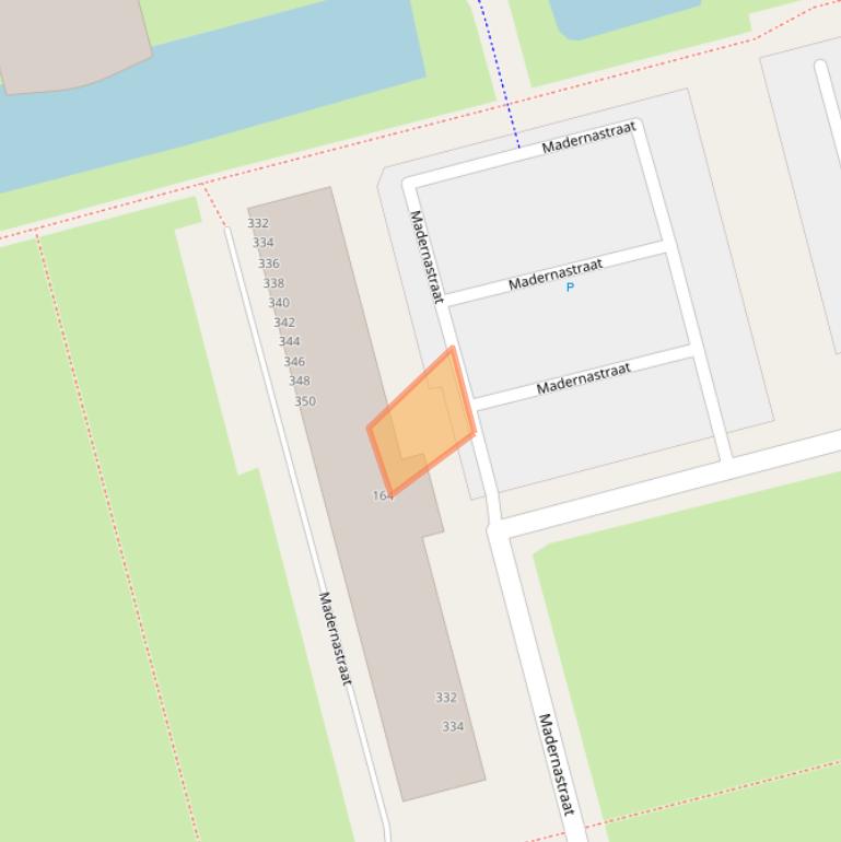 Kaart van postcodegebied 3066AC.