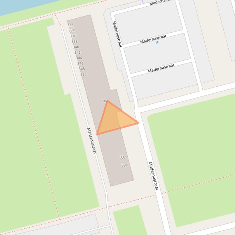 Kaart van postcodegebied 3066AD.