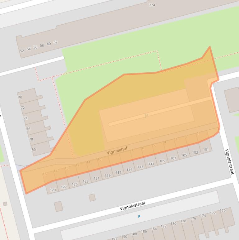 Kaart van postcodegebied 3066AV.