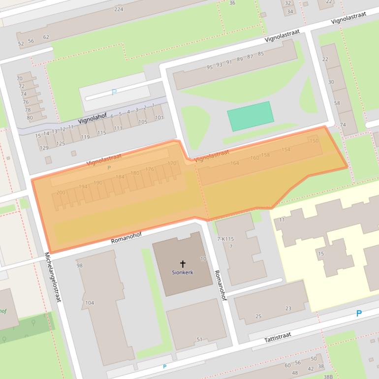 Kaart van postcodegebied 3066BR.
