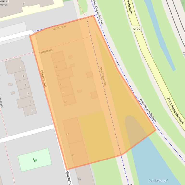 Kaart van postcodegebied 3066CB.