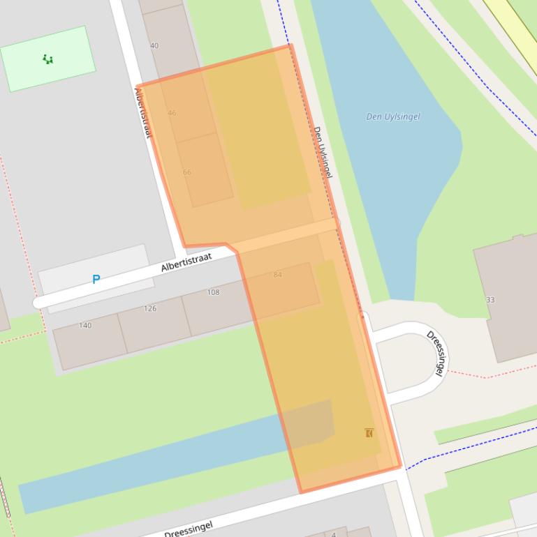 Kaart van postcodegebied 3066CC.