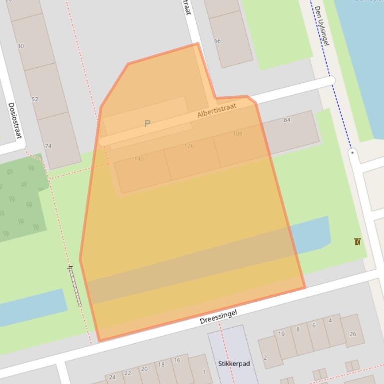 Kaart van postcodegebied 3066CD.