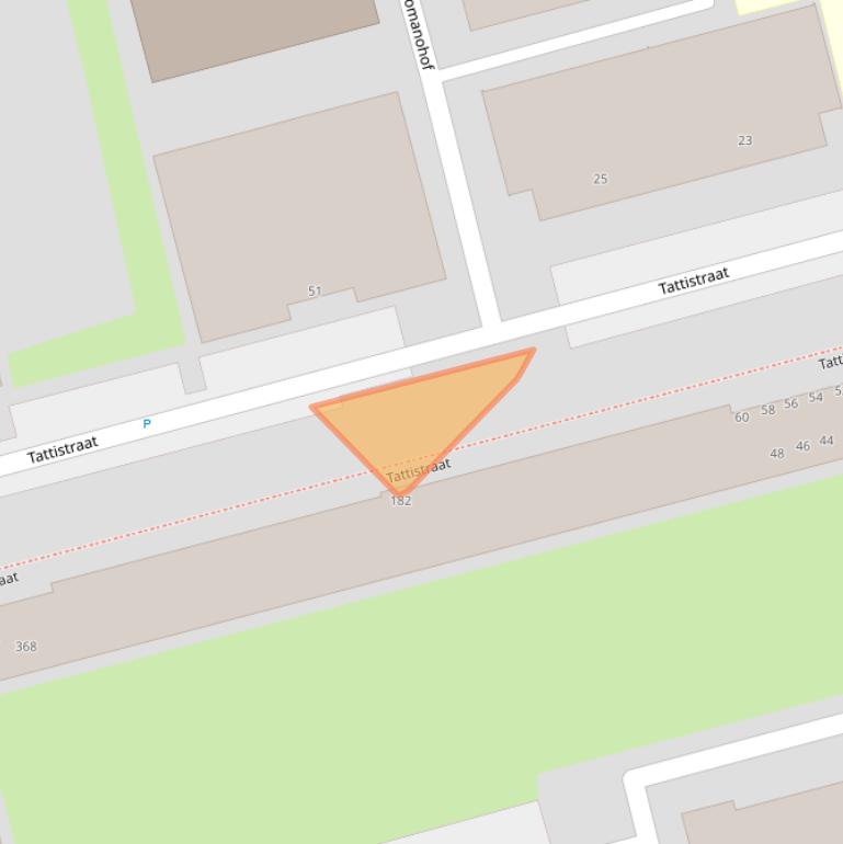 Kaart van postcodegebied 3066CJ.