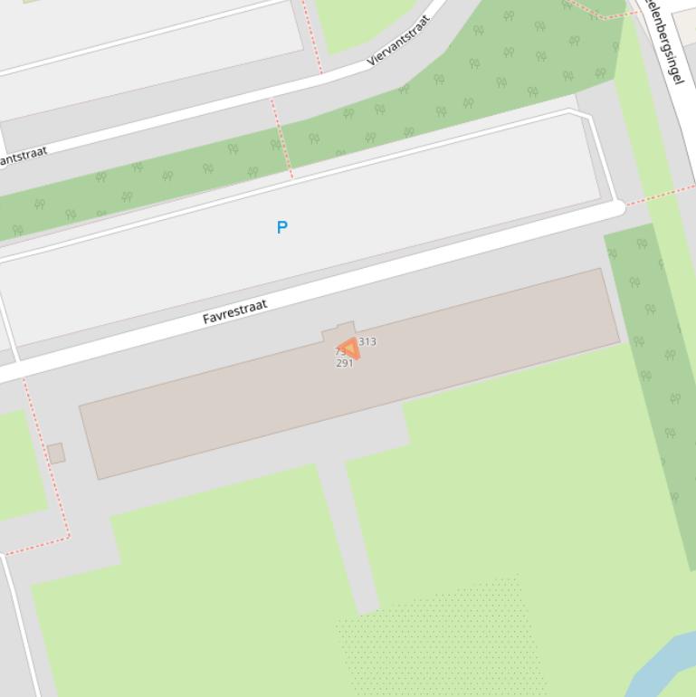 Kaart van postcodegebied 3066EA.