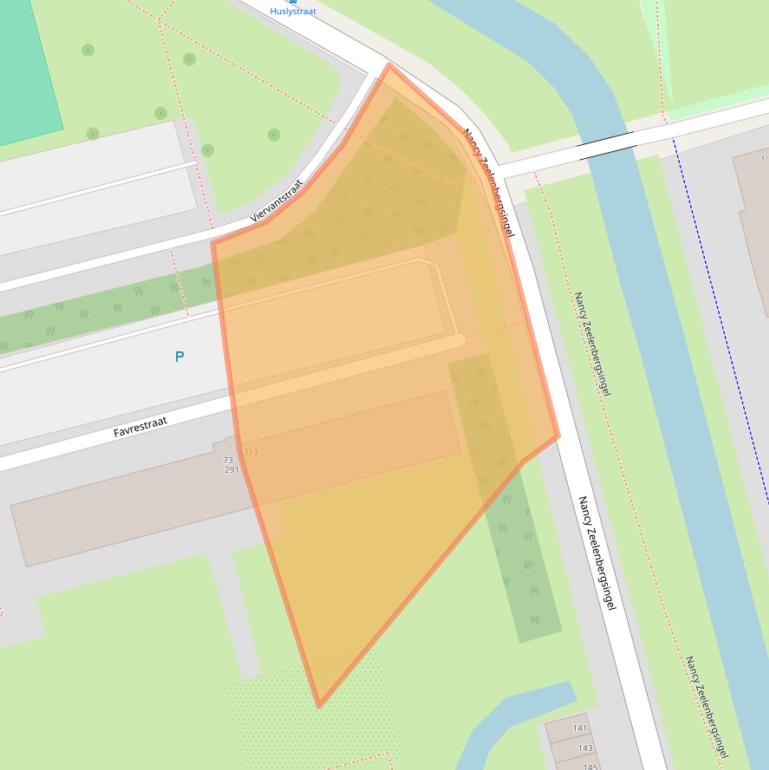 Kaart van postcodegebied 3066EH.