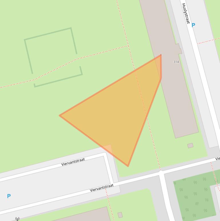 Kaart van postcodegebied 3066EK.