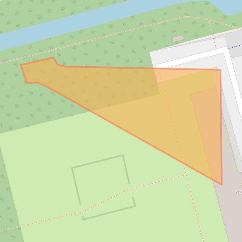 Kaart van postcodegebied 3066EP.