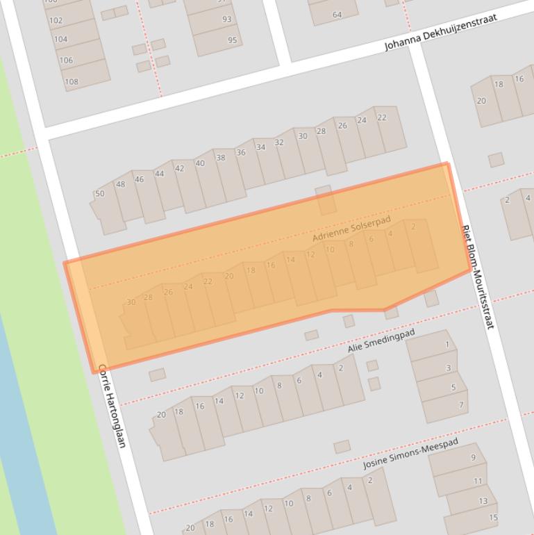 Kaart van postcodegebied 3066GC.