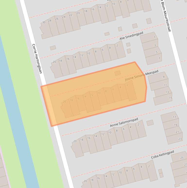 Kaart van postcodegebied 3066GD.