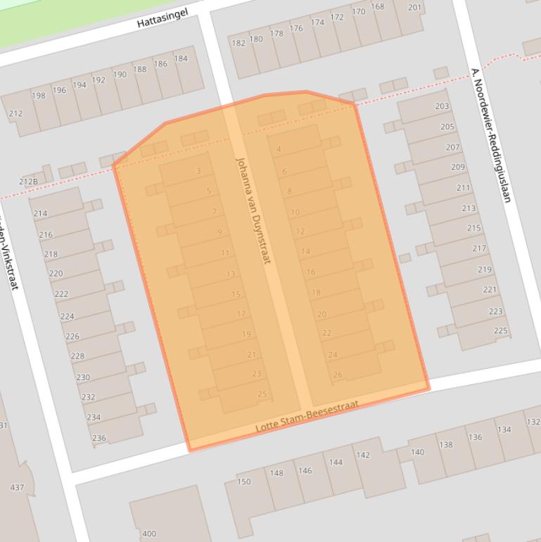 Kaart van postcodegebied 3066HE.