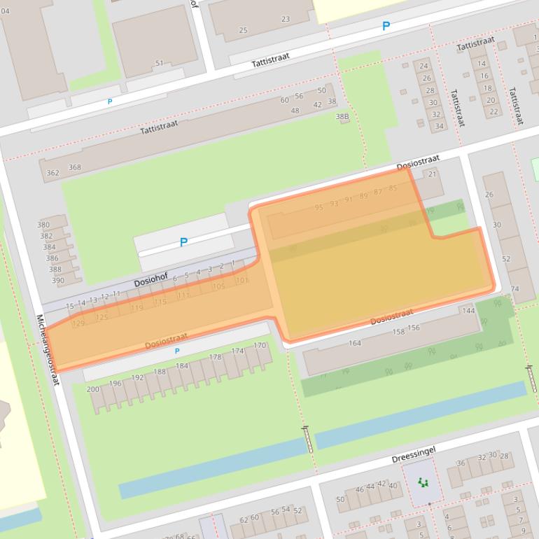 Kaart van postcodegebied 3066NB.