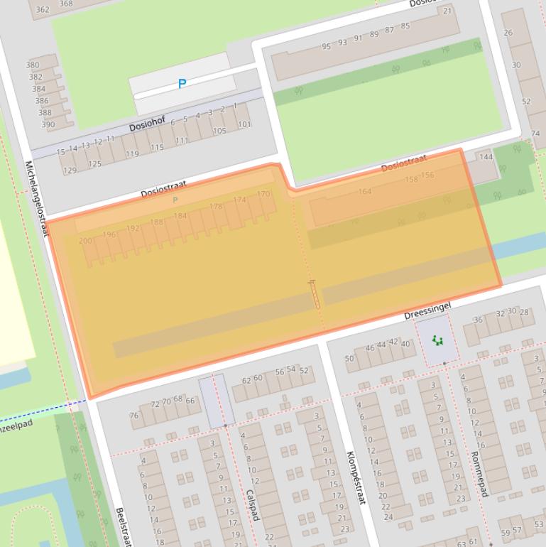 Kaart van postcodegebied 3066NH.
