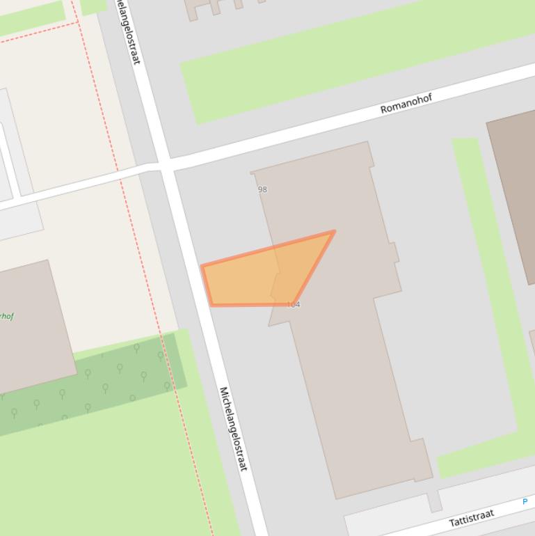 Kaart van postcodegebied 3066NN.