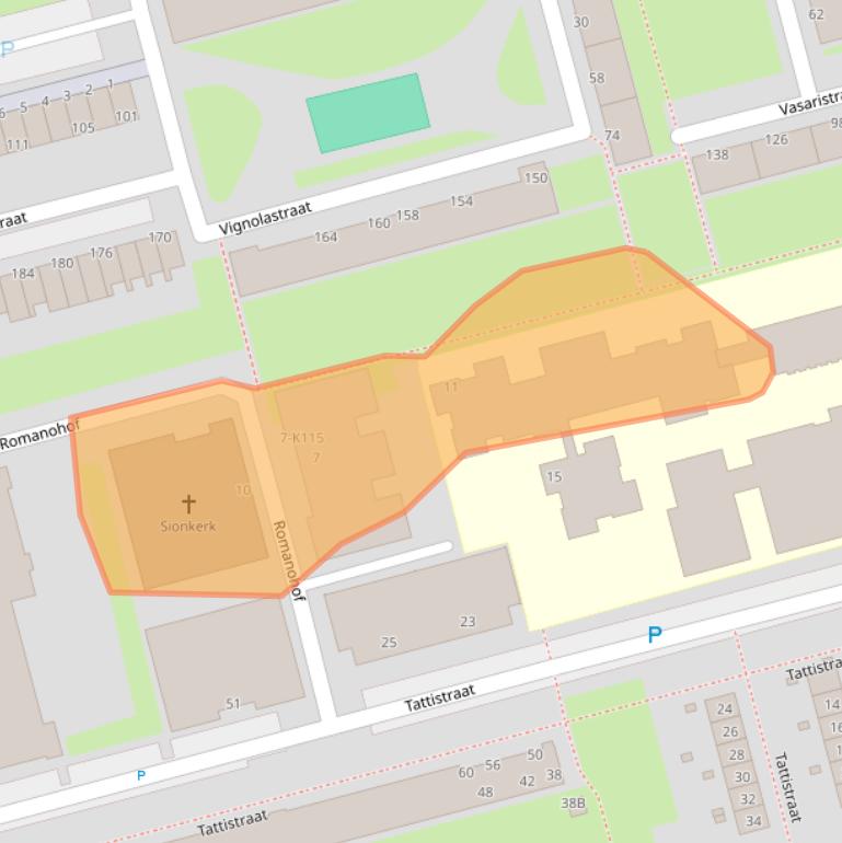 Kaart van postcodegebied 3066NT.