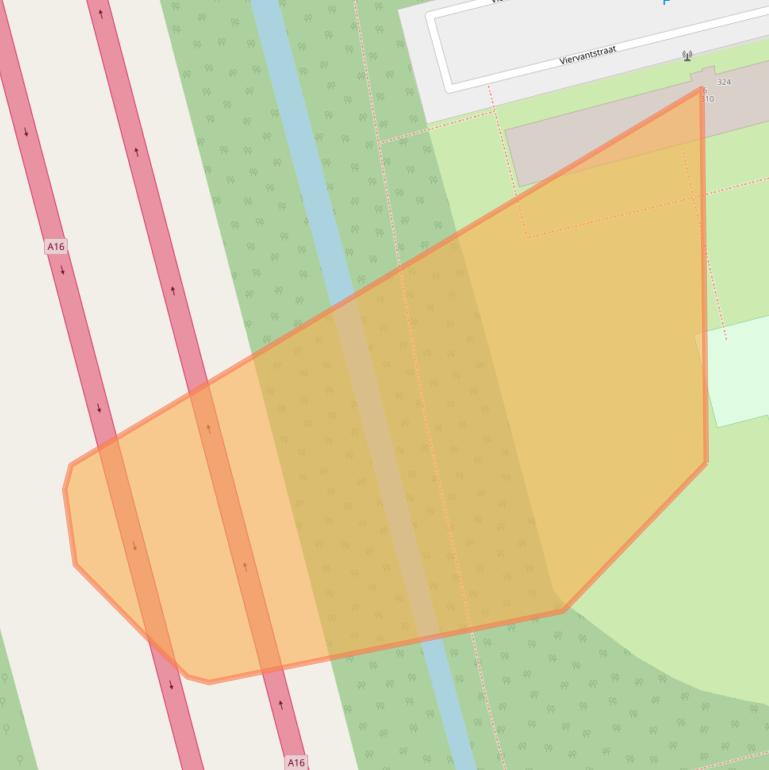 Kaart van postcodegebied 3066PB.