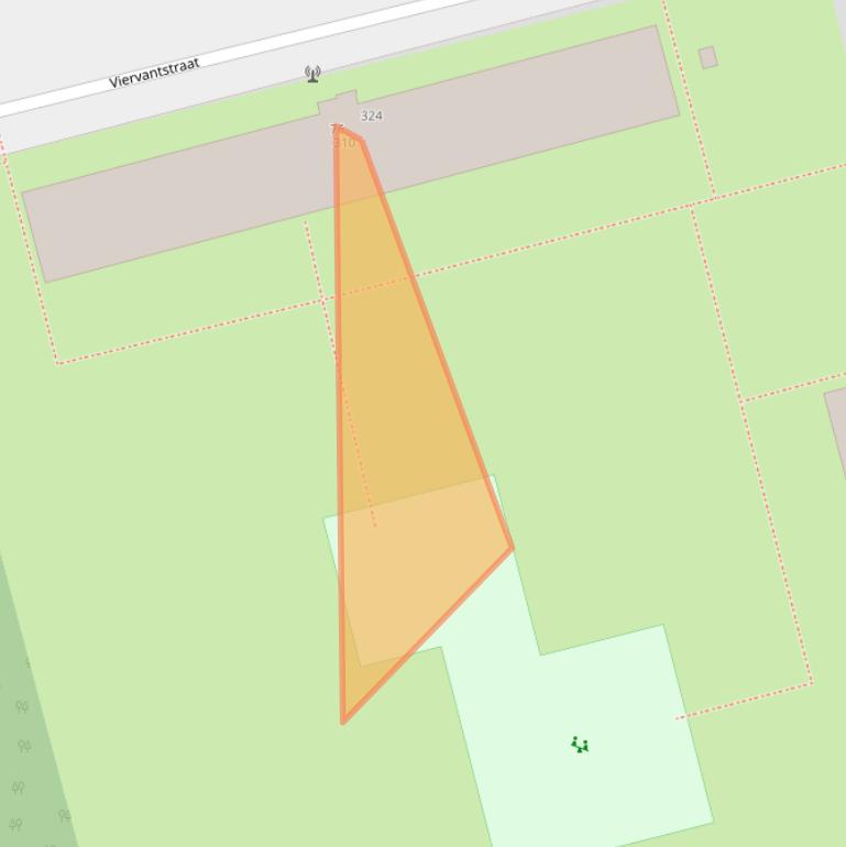 Kaart van postcodegebied 3066PD.