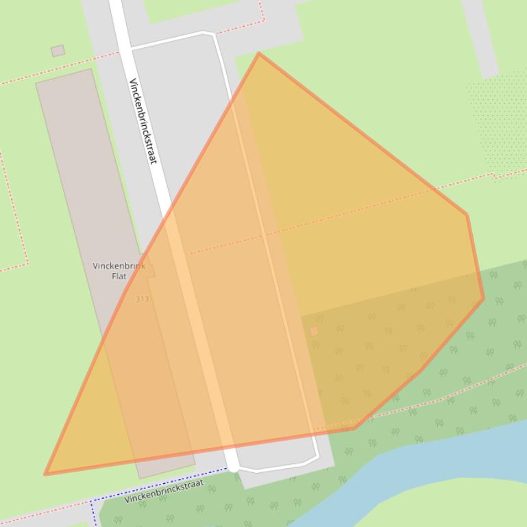 Kaart van postcodegebied 3066PR.