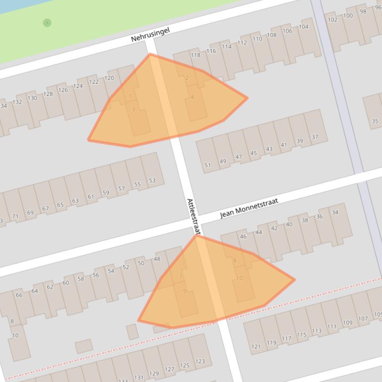 Kaart van postcodegebied 3066VM.