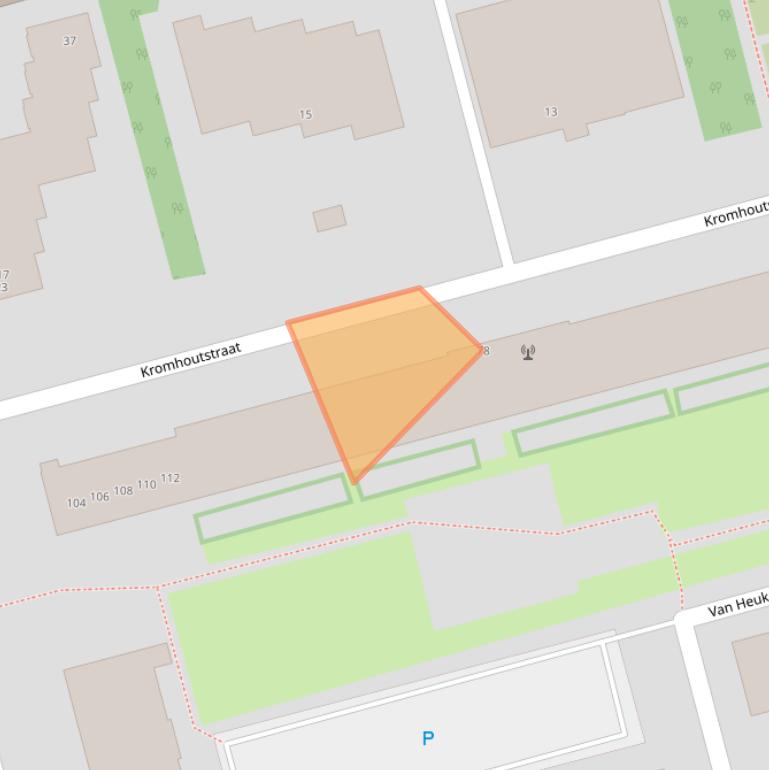 Kaart van postcodegebied 3067AJ.