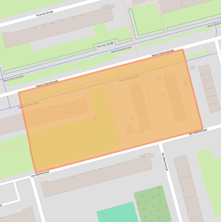 Kaart van postcodegebied 3067BB.